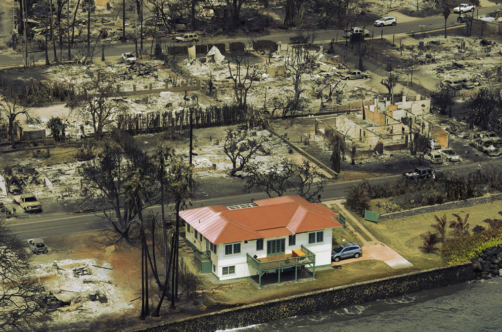 FireSmart Principles used in Hawaii home